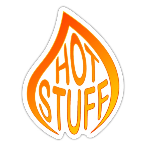 Hot Stuff Flame - Sticker