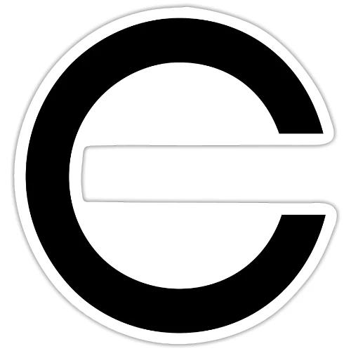 Alphabet Letter C - Sticker