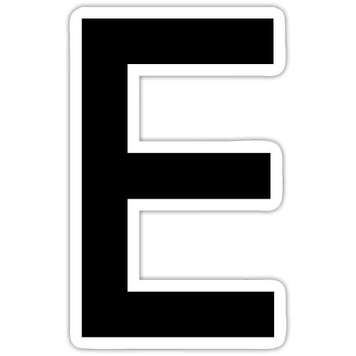 Alphabet Letter E - Sticker