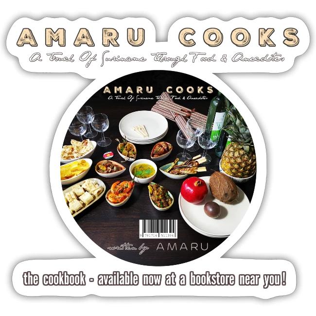 AMARU Cookbook - Cookbook Cover