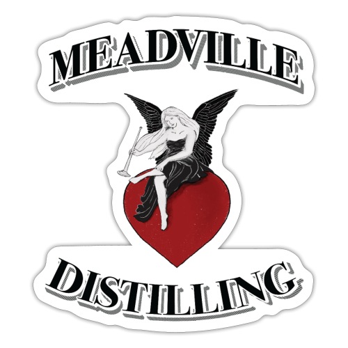 Meadville Distilling Modern Logo - Sticker