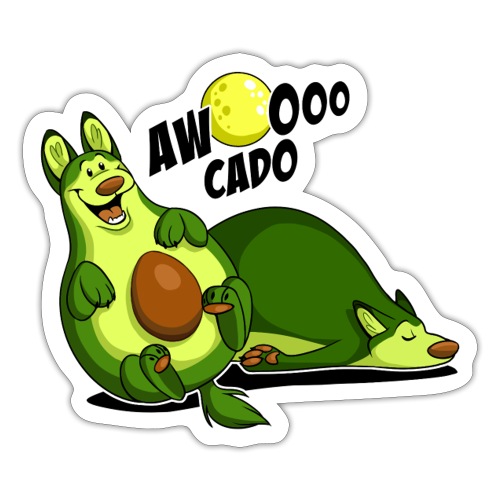 Awooocado - Sticker