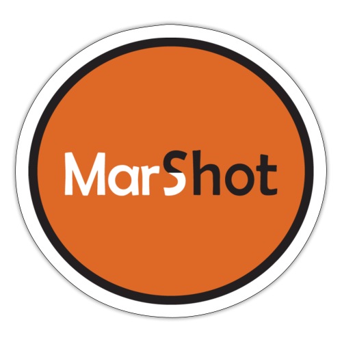 MarShot Logo - Red - Sticker
