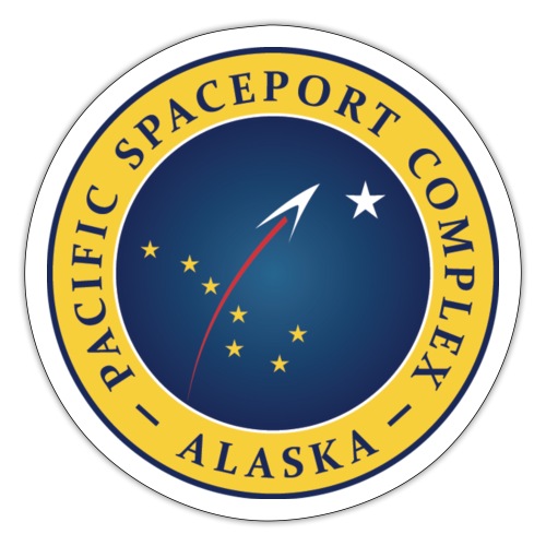 PacificSpaceport logo main 150ppi - Sticker