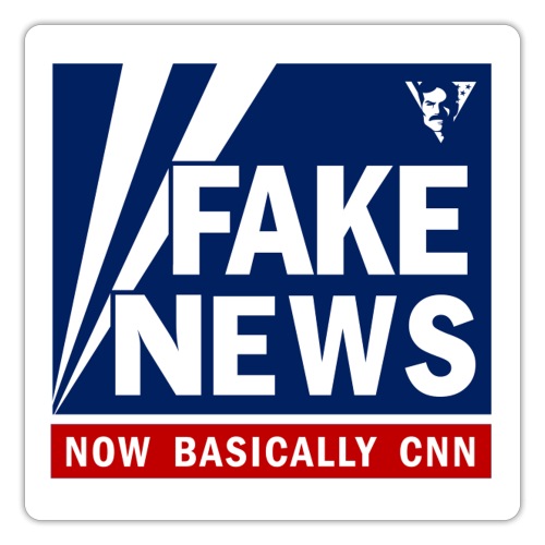 Fox News, Now Basically CNN - Sticker