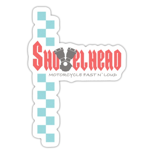 Shovelhead Race - Motorcycle Fast N`Loud - Sticker
