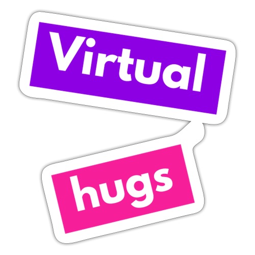Virtual hugs - Sticker