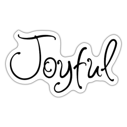 Joyful Curvy - Sticker