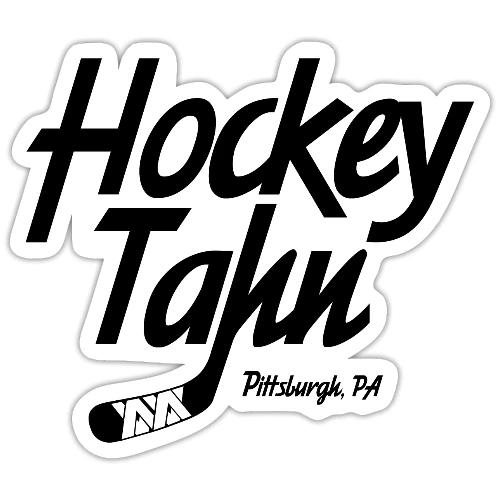 Hockey Tahn (on Gold) - Sticker