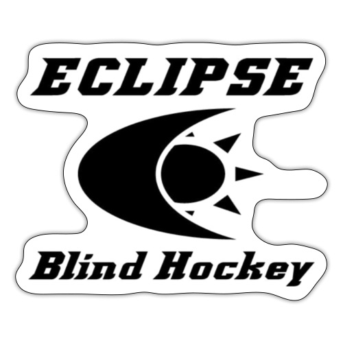 Eclipse Blind Hockey Team Logo - Sticker