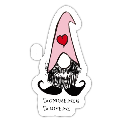 Love Gnome - Sticker