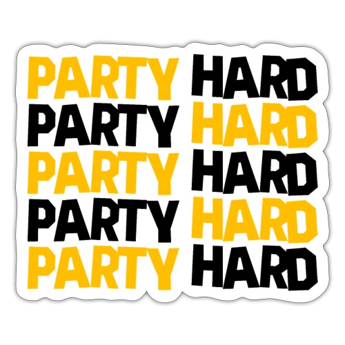Party Hard - Sticker