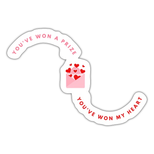 You´ve won a prize - Sticker