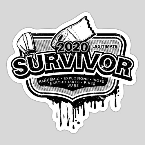 2020 Survivor Dirty BoW - Sticker