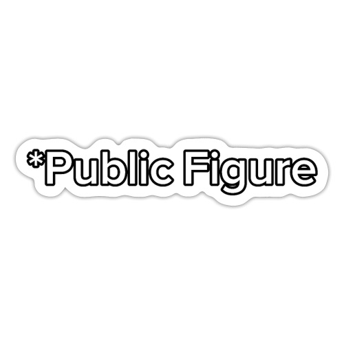 *Public Figure - Sticker