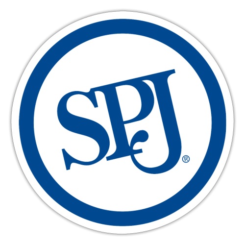 SPJ Blue Logo - Sticker