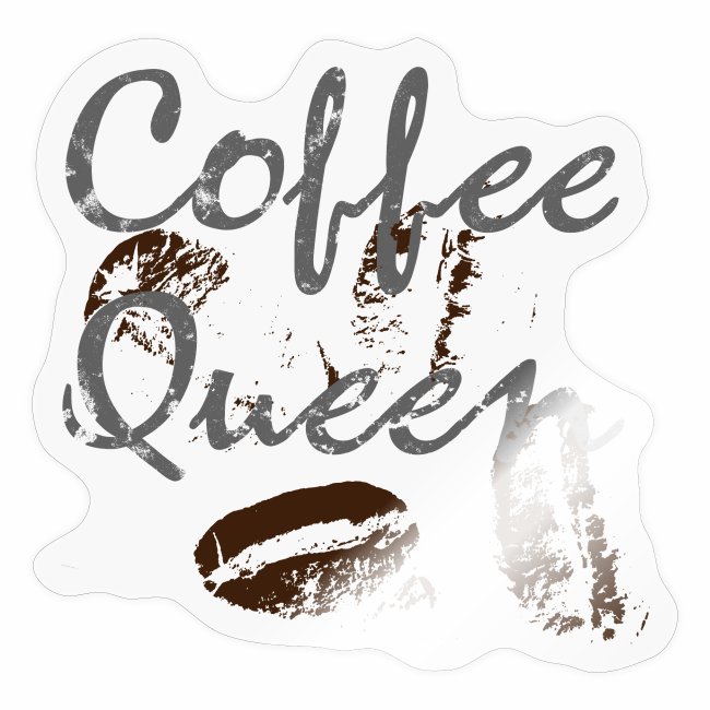 coffee queen beans grunge