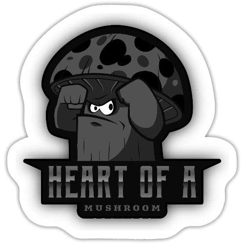 Heart Of A Mushroom - Sticker