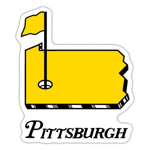 Pittsburgh Golf: Hometahn - Sticker