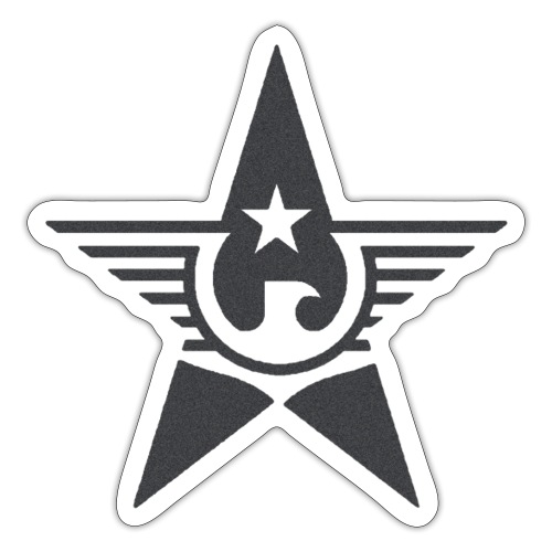 Blue Steel Alternative Logo - Sticker