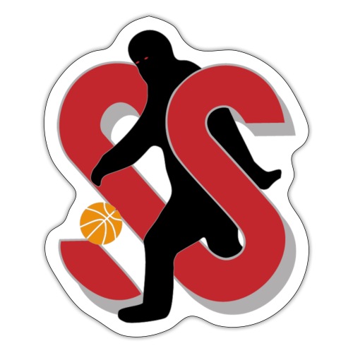 SS crimson Logo - Sticker