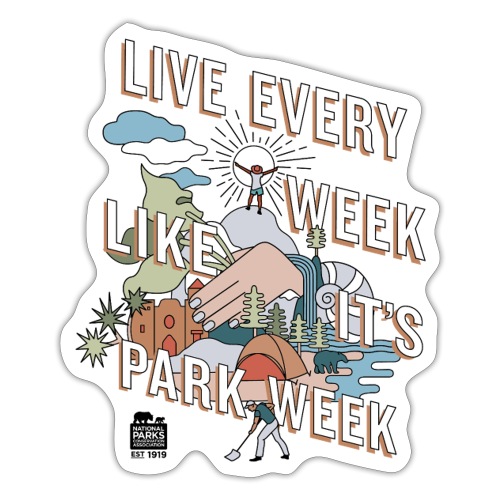 Park Week Sticker - Sticker