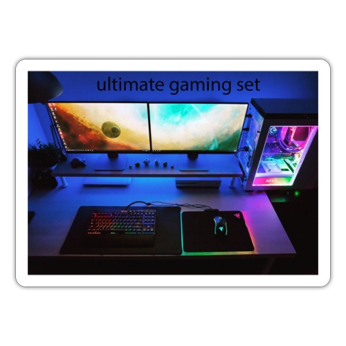 ultimate gaming setup - Sticker