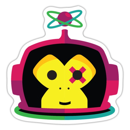 Space Monkey - Sticker