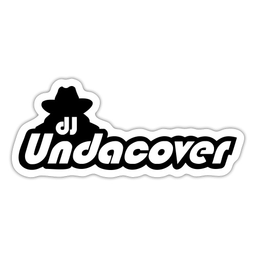 dj UndaCover LOGO - Sticker