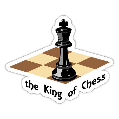 King Of Chess - Sticker