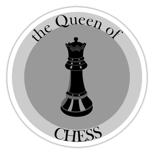 Queen Of Chess - Sticker