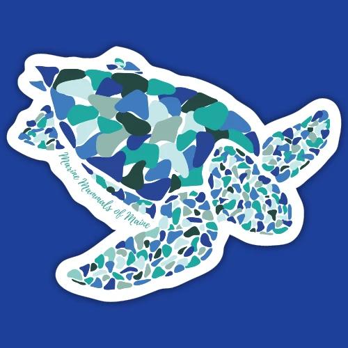 Seaglass Series-Sea Turtle - Sticker