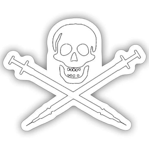 Vaccine Death - Sticker