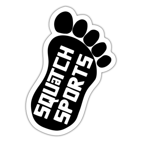 Squatch foot - Sticker