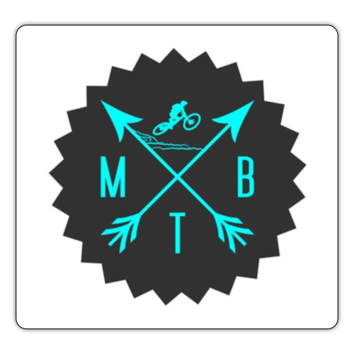 mtb shirt - Sticker