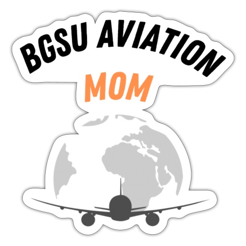 BGSU Aviation Mom - Sticker
