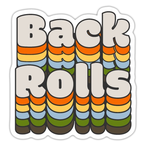 Back Rolls - Sticker