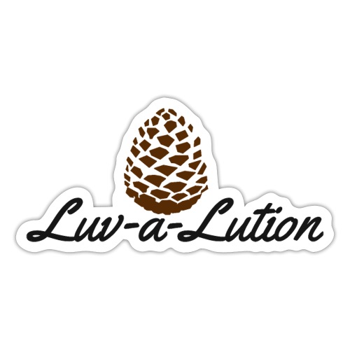 Luv-a-lution - Sticker