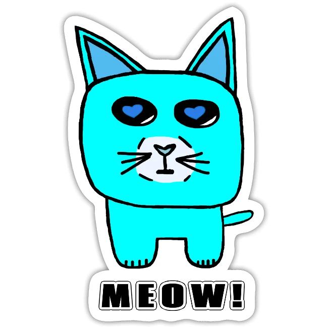 Icy Metakitten saying Meow