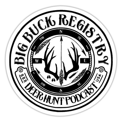 Big Buck Registry Seal - Colorless Back Ground - Sticker