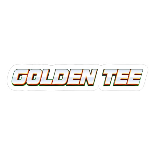 Golden Tee Logo (2021-) - Sticker