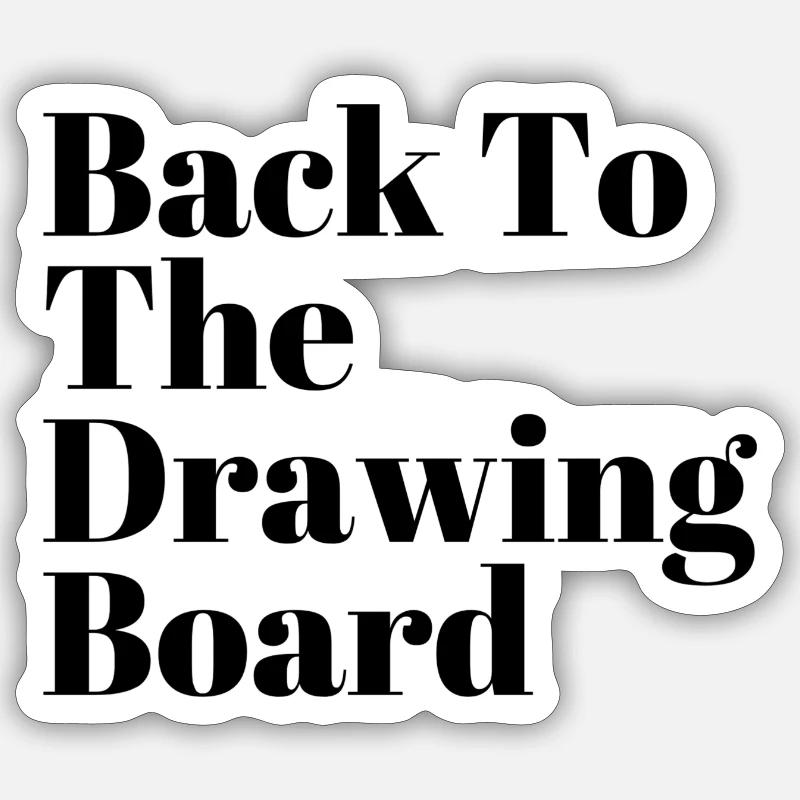 Back To The Drawing Board