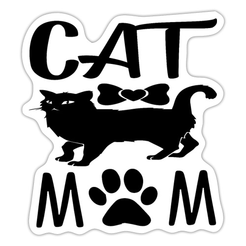 CAT MOM - Sticker