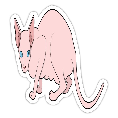Sphynx cat - Sticker