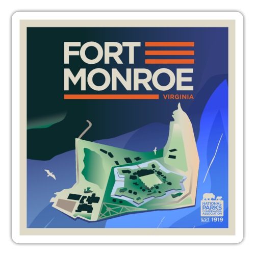 Future Parks Sticker - Fort Monroe - Sticker
