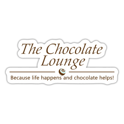 The Chocolate Lounge T shirt design 1 - Sticker