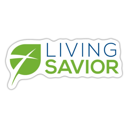 Living Savior- full color - Sticker
