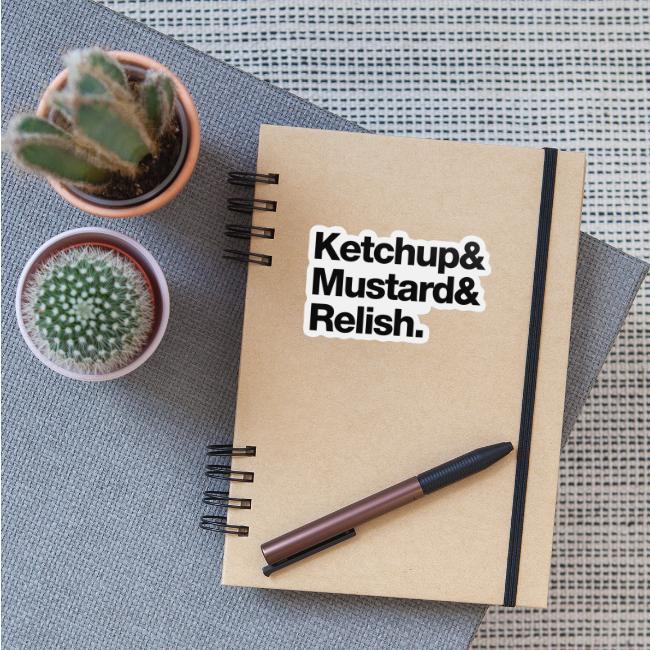 Condiments - Ketchup Mustard Relish