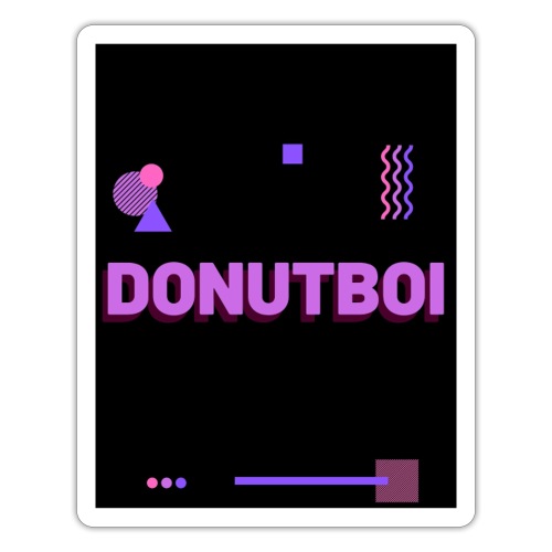 Donutboi Drop Merch - Sticker