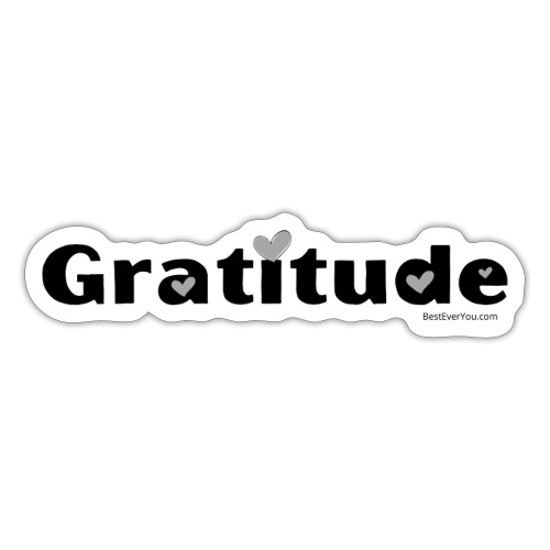 Gratitude - Sticker